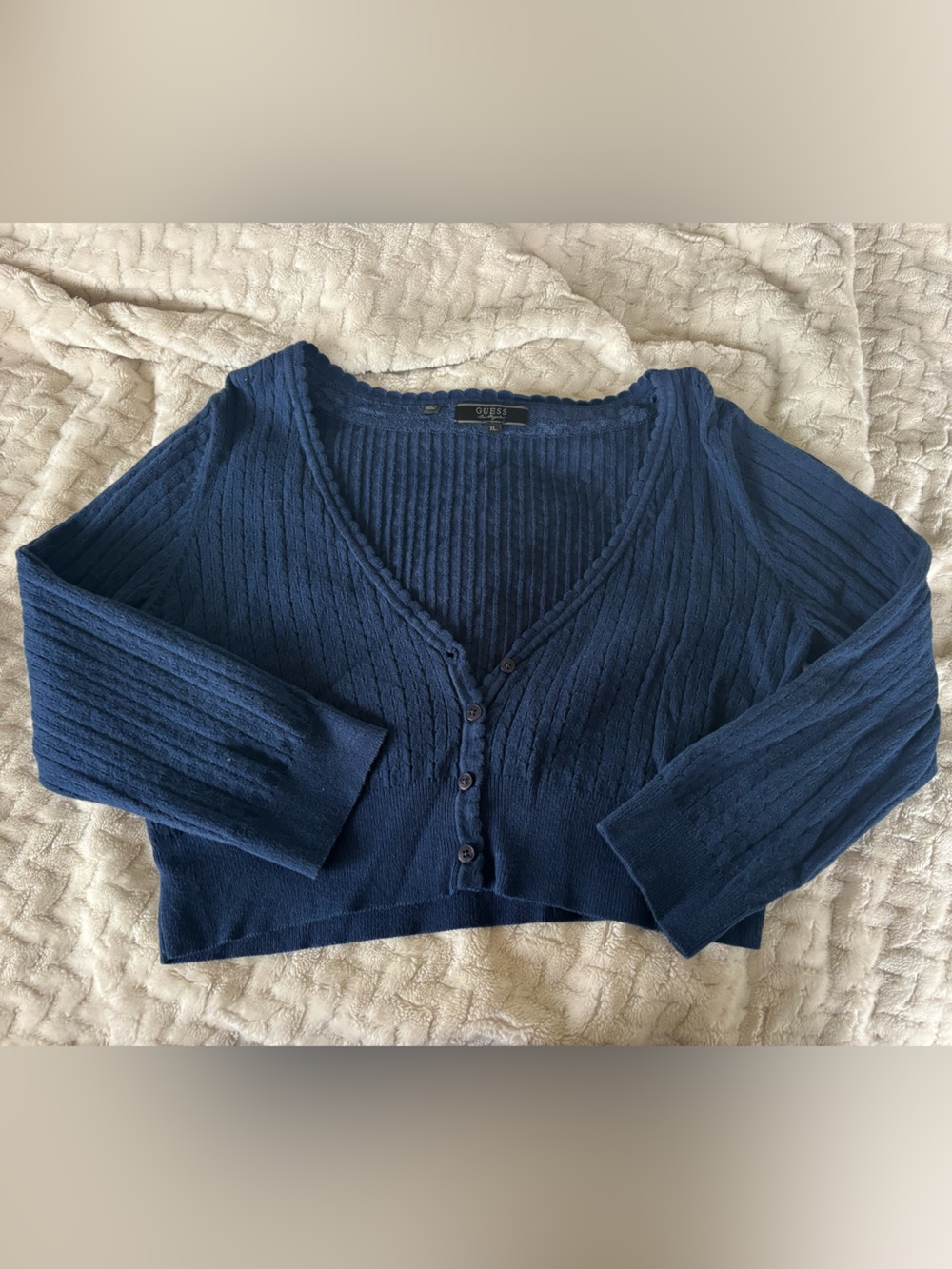 Guess Cropped Cardigan